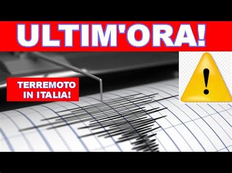 terremoto - ultima ora